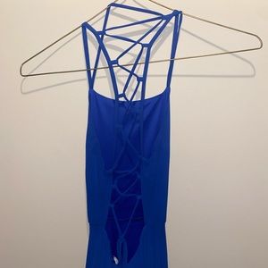 Blue formal dress